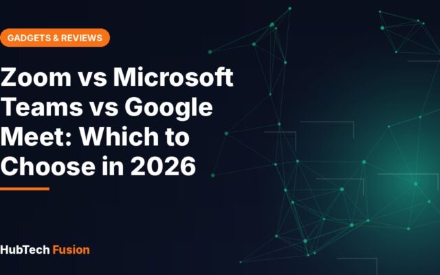 Zoom vs Microsoft Teams vs Google Meet: Which to Choose in 2026
