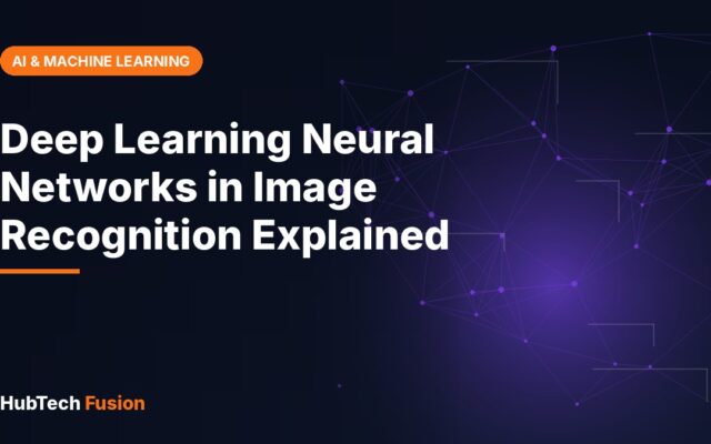 Deep Learning Neural Networks in Image Recognition Explained