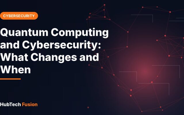 Quantum Computing and Cybersecurity: What Changes and When